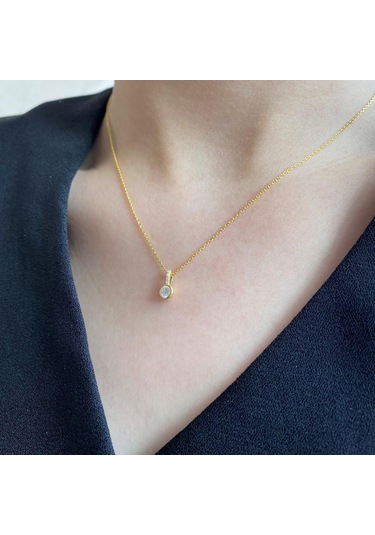 Altın Tancise 925 Ayar Gümüş Aşk Tam Kolye Kadın Kore Klavikula Kolye Kişilik Tatlı Kalp Kolye Kolye