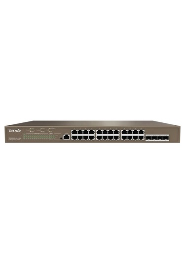 Tenda TEG5328P 24Port 410 W Full Poe Gigabit 4X SFP Switch