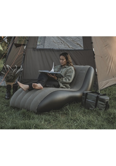 Easy Camp Maple Lounger Şişme Şezlong Doğa Mobilyası Kahve