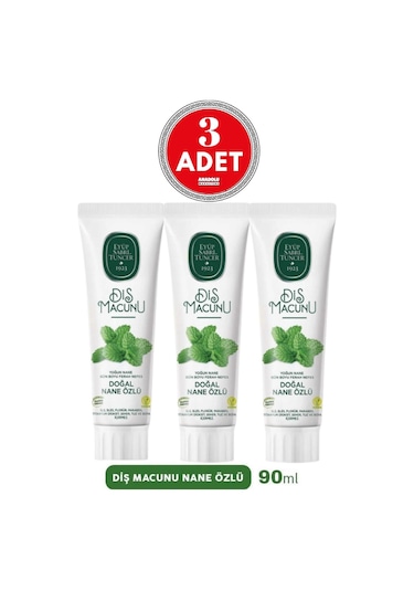 Eyüp Sabri Tuncer Nane Özlü Diş Macunu 3 x 90 ML