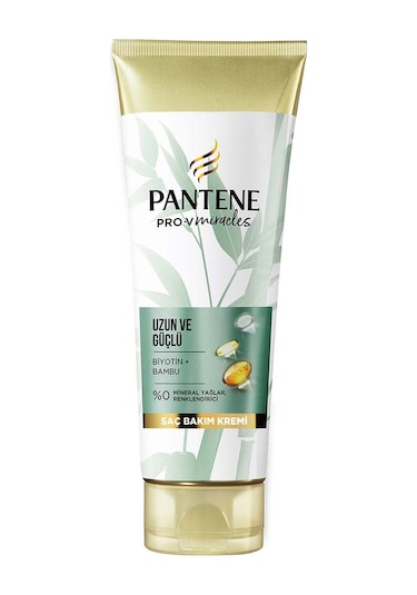 Pantene Uzun ve Güçlü Bambu & Biyotinli Saç Bakım Kremi 275 ML