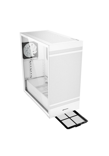 Rebel C50 Argb Fanlı Atx Beyaz Oyuncu Kasa