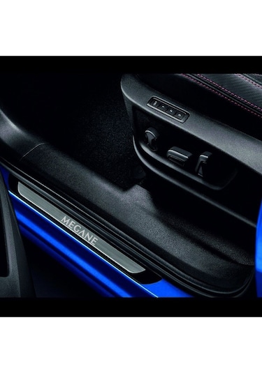 Renault Megane Tüm Modeller Old Krom Kapı Eşiği 4 Parça Paslanmaz Çelik