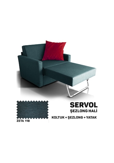 Servol Tekli Yataklı Koltuk - Zeta 118