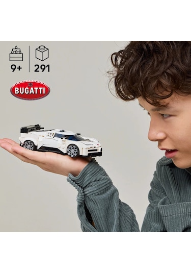 LEGO® Speed Champions Bugatti Centodieci Hiper Spor Araba 77240 - 9 Yaş ve Üzeri Çocuklar için Yarış Arabası Oyuncak Yapım Seti (291P)