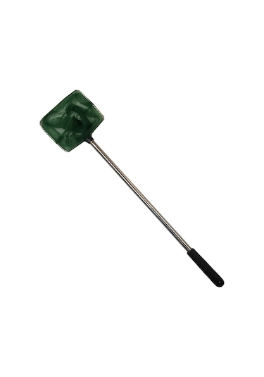 Tls Akvaryum Balık Kepçesi 4" / 10x8cm - 36 CM Metal Saplı