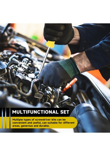12'si 1 Arada Çok Fonksiyonlu Tornavida Seti Tornavida Özel Şekilli