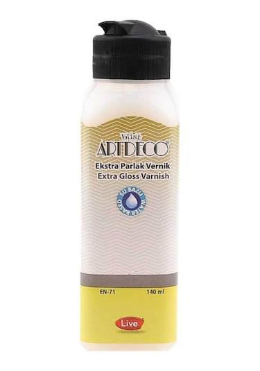 Artdeco Su Bazlı Ekstra Parlak Vernik 140 ML