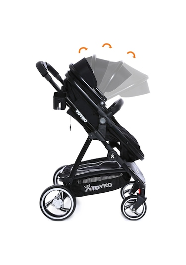 Yoyko City Seyahat Sistem Bebek Arabası 3 İn 1