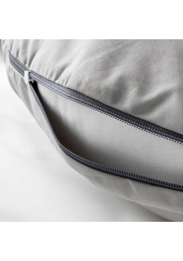 Emzirme Yastığı, Gri Renk MeridyenDukkan 60x50x18 cm Yıkanır-Pamu