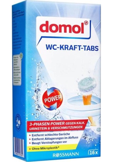 Rossmann Domol Tuvalet Temizleme Tableti 16'lı