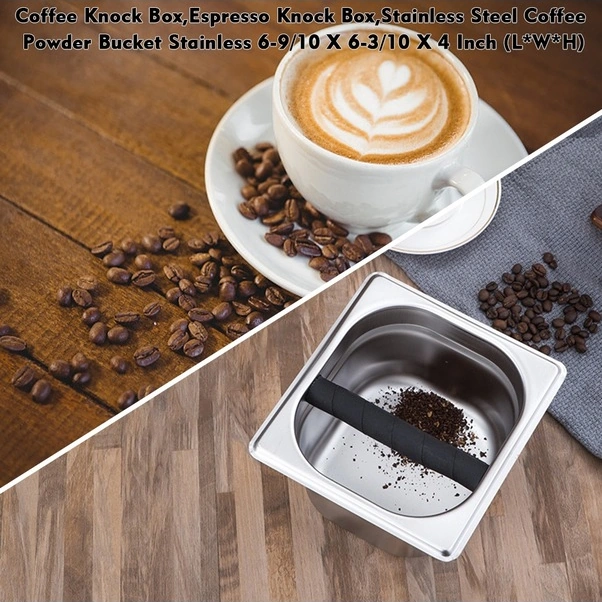 Fortunelane Paslanmaz Çelik Kahve Telvesi Kutusu - Kompakt Boyut, Dayanıklı Design Ve Konforlu Diğer