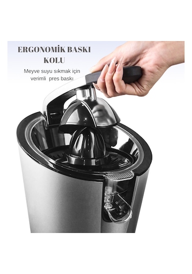 Rowenger D-8036F 600 W Elektrikli Meyve Sıkacağı