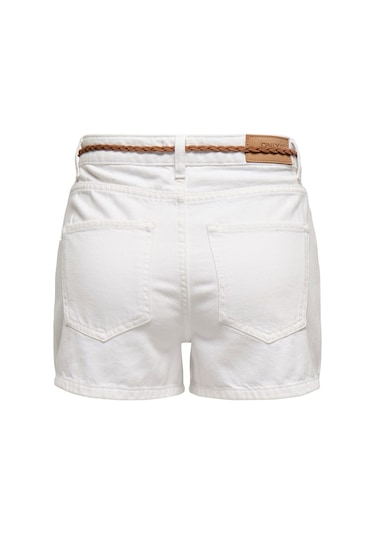 Only Onlkelly Hw Shorts Dnm Azg Noos Kadın Beyaz Şort - 15221469
