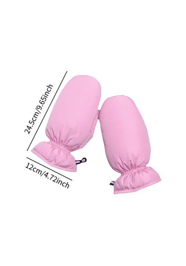 Suntek Erkekler Kadınlar İçin Aşağı Eldivenler Kar Mor Mor