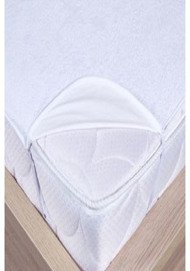 Bebesi Bebe Alez 50x90 Cm Sıvı Geçirmez Pamuk Kumaş Beyaz