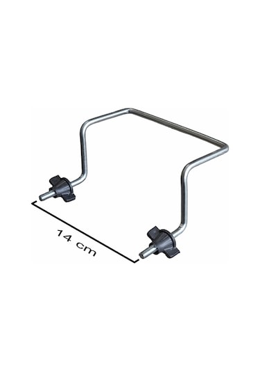 Aletçantam Metal Baza Kulpu Somunlu Yatak Kaldırma Kolu Demiri Tutacağı Kulbu