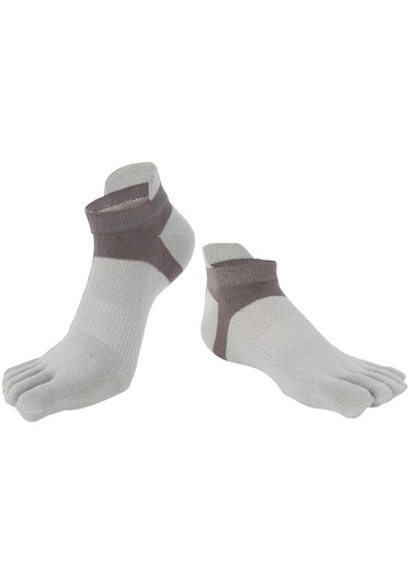 Homyl Erkekler Ve Kadınlar Için Ayak Bileği Çorap Pamuklu Gri