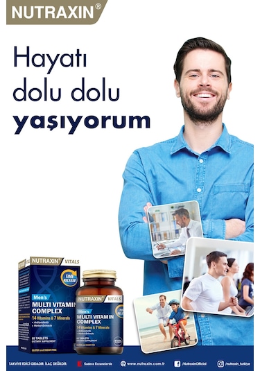 Nutraxin Multivitamin Complex Men's 60 Tablet