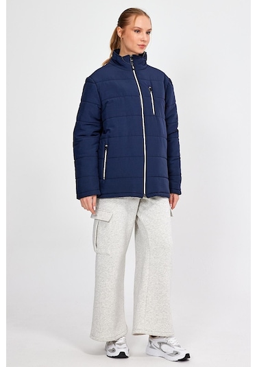 Alexander Gardi Alexandergardı Astarli Oversize Kapitone Mont E23-627a 001