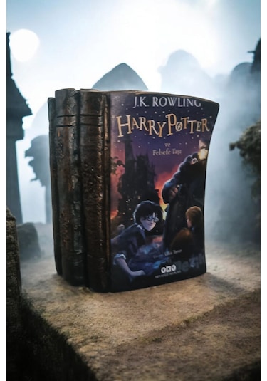 Harry Potter Ve Felsefe Taşı Kitabı Şeklindeki Kalemlik 10x8 Cm