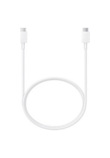 Samsung Galaxy S24 Uyumlu 45 Watt Hızlı Şarj Kablosu - Usb-c Kablo - Beyaz
