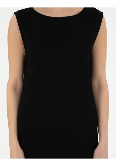 Pierre Cardin Kadın Siyah Elbise Dokuma 50301066-vr046 Siyah