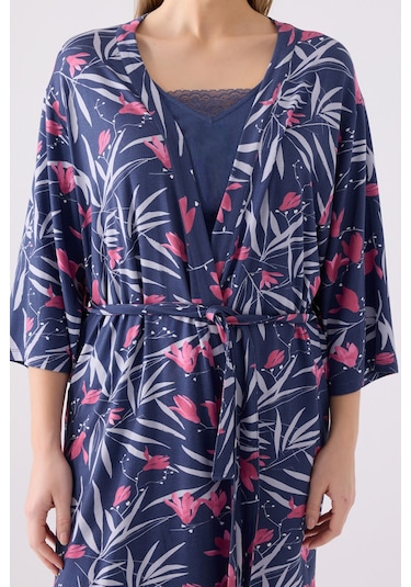 Pierre Cardin Kadın Mavi Pijama Takımı Pc8904-s-v1 Mavi