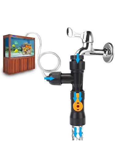 Yarı Otomatik Akvaryum Su Değiştirici Hızlı Ve Kolay Su Değişimi İçin İdeal Çözüm