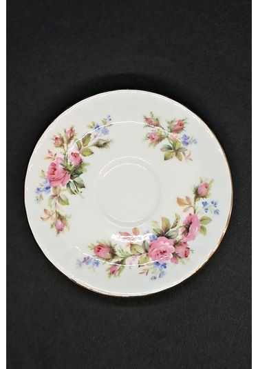 Moss Rose Vintage Türk Kahve Boyu Kahve Fincanı 2 Parça 90ml Pembe