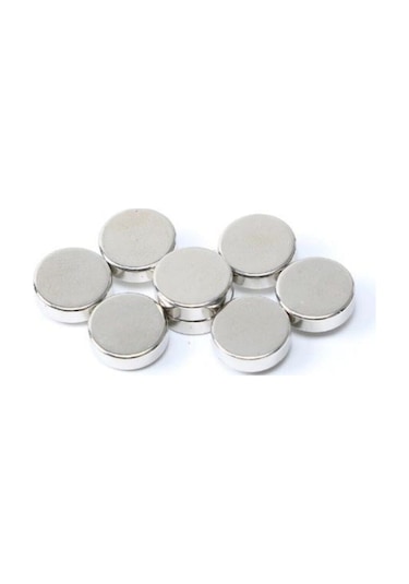 10 Adet Yuvarlak, Neodyum Mıknatıs, 10x3 Mm, Süper Güçlü Magnet