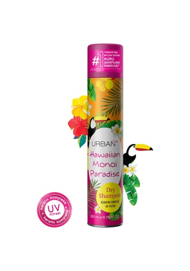 Urban Care Hawaiian Monoi Paradise Kuru Şampuan 200 ML