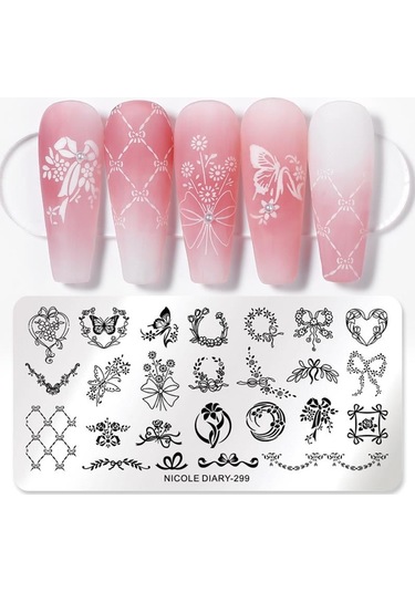 Nicole Diary Metal Stampa Tabakası 299 56510