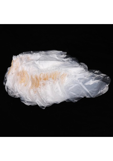 Homyl 100x Plastik Tek Kullanımlık Balmumu Ayak Gömlekleri