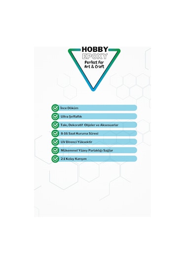 Ultra Şeffaf Hızlı Hobby Epoxy Epoksi Reçine İnce Döküm Fast 15kg