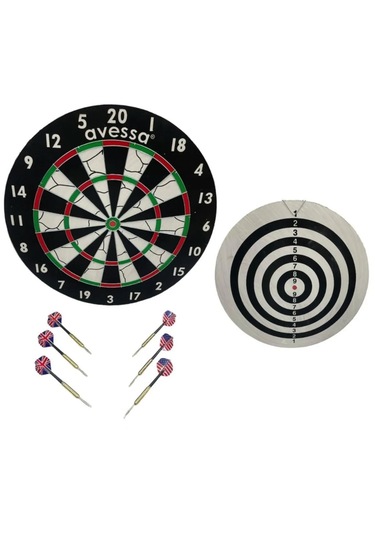 Avessa Flocked Dart 18" 6 18 Gr Ok Renkli Kutu