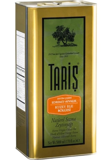 Tariş Kuzey Ege Bölgesi Naturel Sızma Zeytinyağı 2 x 5 L