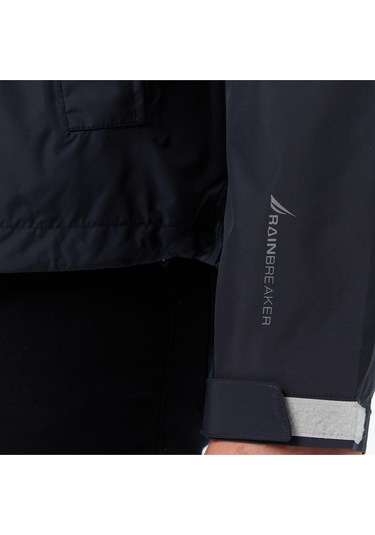 Erkek Siyah Regular Fit Rain Breaker Yağmurluk-11477 0tb-siyah