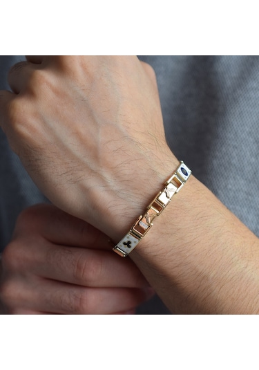 King Royal Charm Altın Bileklik