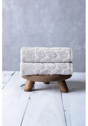 Nurpak Hazal 2Li El Havlusu 50 x 90 - Gri