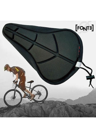 Fonte AZ-112 Jel Bisiklet Sele Kılıfı Siyah
