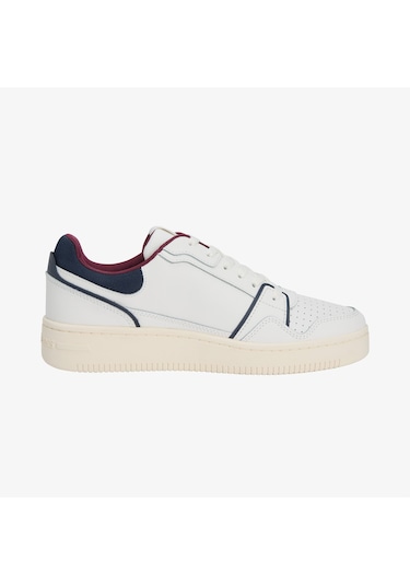 Tommy Hilfiger Fine Cleat Retro Basketball Erkek Beyaz Spor Ayakkabı Em0em01612 Beyaz