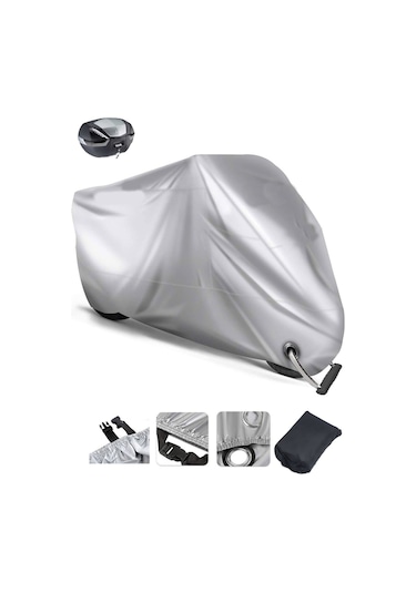 Falcon Mocco 125 Gri Motosiklet Brandası Kilit Uyumlu