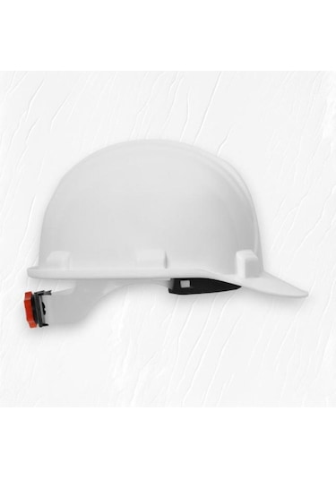 Ge-1537 Vidalı Eko Baret Beyaz Beyaz