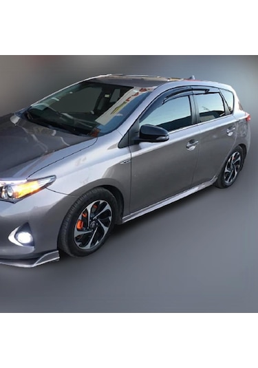 Toyota Uyumlu Auris Yan Marşpiyel 2013 Model ve Sonrası Fiber Boyalı