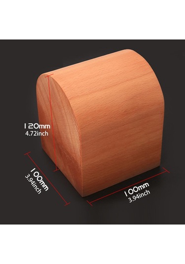 Suntek Deri Bant Bükme Aleti Ahşap Blok Kalıplama Çanta Ahşap Rengi