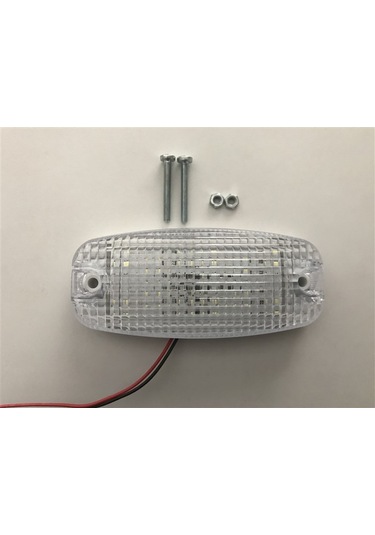 Replax Led Lamba Çakarlı Beyaz Beyaz 12V-24V Uyumludur TAS041B