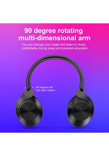 Xindoker Bluetooth Kulaklık, Fm, Tf Kart Ve 3.5mm Kablolu 4 Ü 1 Arada, 300mah Pil, Derin Bas, Gürültü Önleme, Oyun Ve Müzik İçin