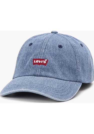 Unisex Kadın Erkek Mavi Jean Kot Şapka D7735-0005-11510 Mavi