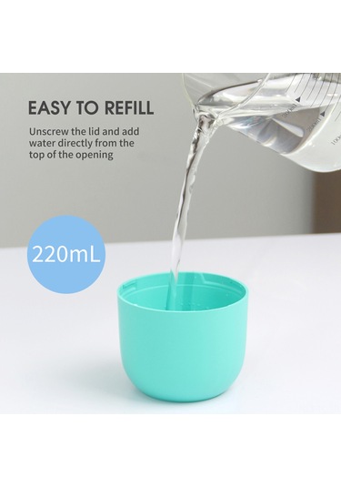 Skycity Led Işıklı Mini Usb Nemlendirici 220ml - Sürekli/aralıklı Mod, Otomatik Kapatma, Nano Sprey Teknolojisi, Masüstü Kullanıma Uygun